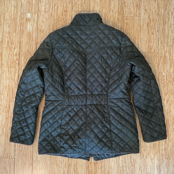 Lucky Brand Diamond Quilted Jacket Green - Picture 8 of 9